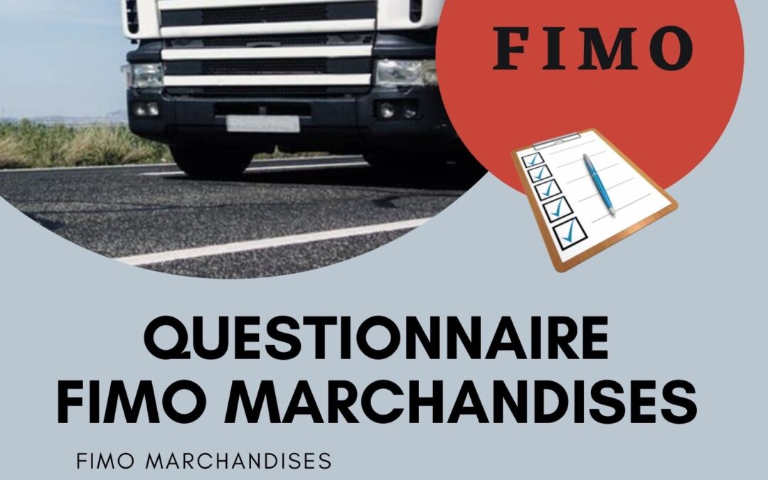 Questionnaire FIMO Marchandises
